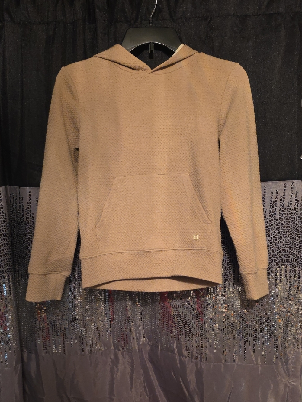 Layer 8 Taupe Crewneck Hoodie Sweater